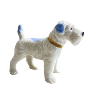 Vintage Wirehaired Terrier Dog, Made in Japan